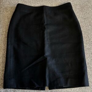 J Crew Chic Black Pencil Skirt for Women